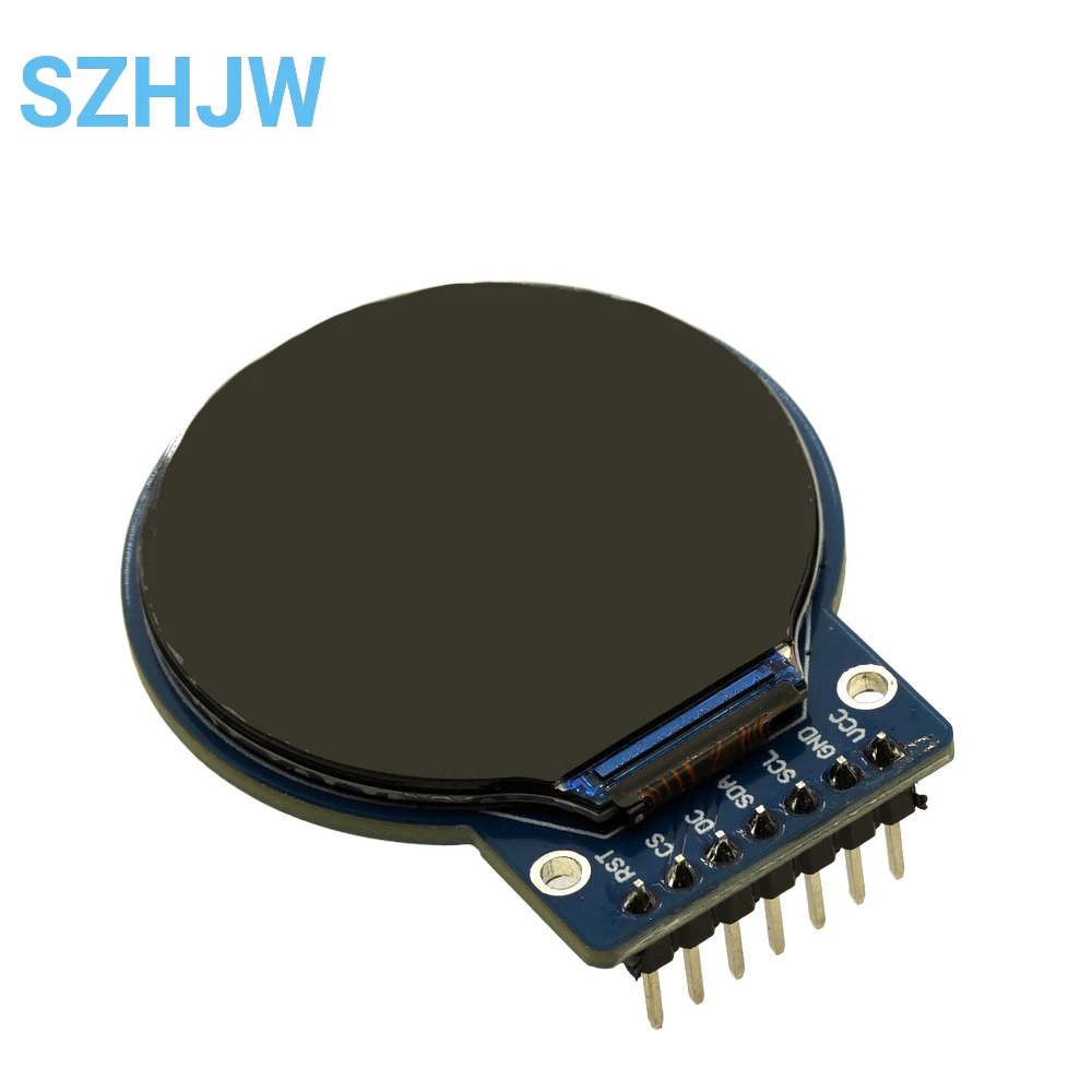 1-10 Uds. Pantalla LCD TFT redonda de 1,28 "240x240-controlador GC9A01, interfaz SPI de 4 cables, para proyectos de reloj inteligente Arduino ESP32 DIY