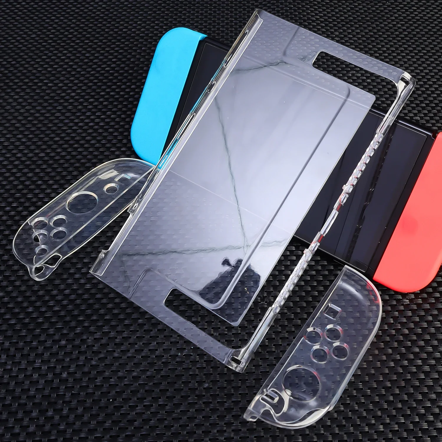 For Switch 2 Handheld Gaming Console Silicone Case Protective Cover Shockproof Transparent Protector Shell For Nintend Switch2