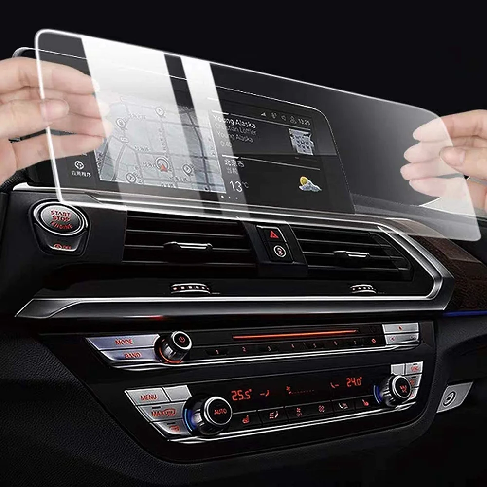 Film Pelindung Layar Tampilan Navigasi GPS 10.25 Inci untuk-BMW X3 G01 X4 G02 2018-2021 Film Kaca Tempered Layar Sentuh