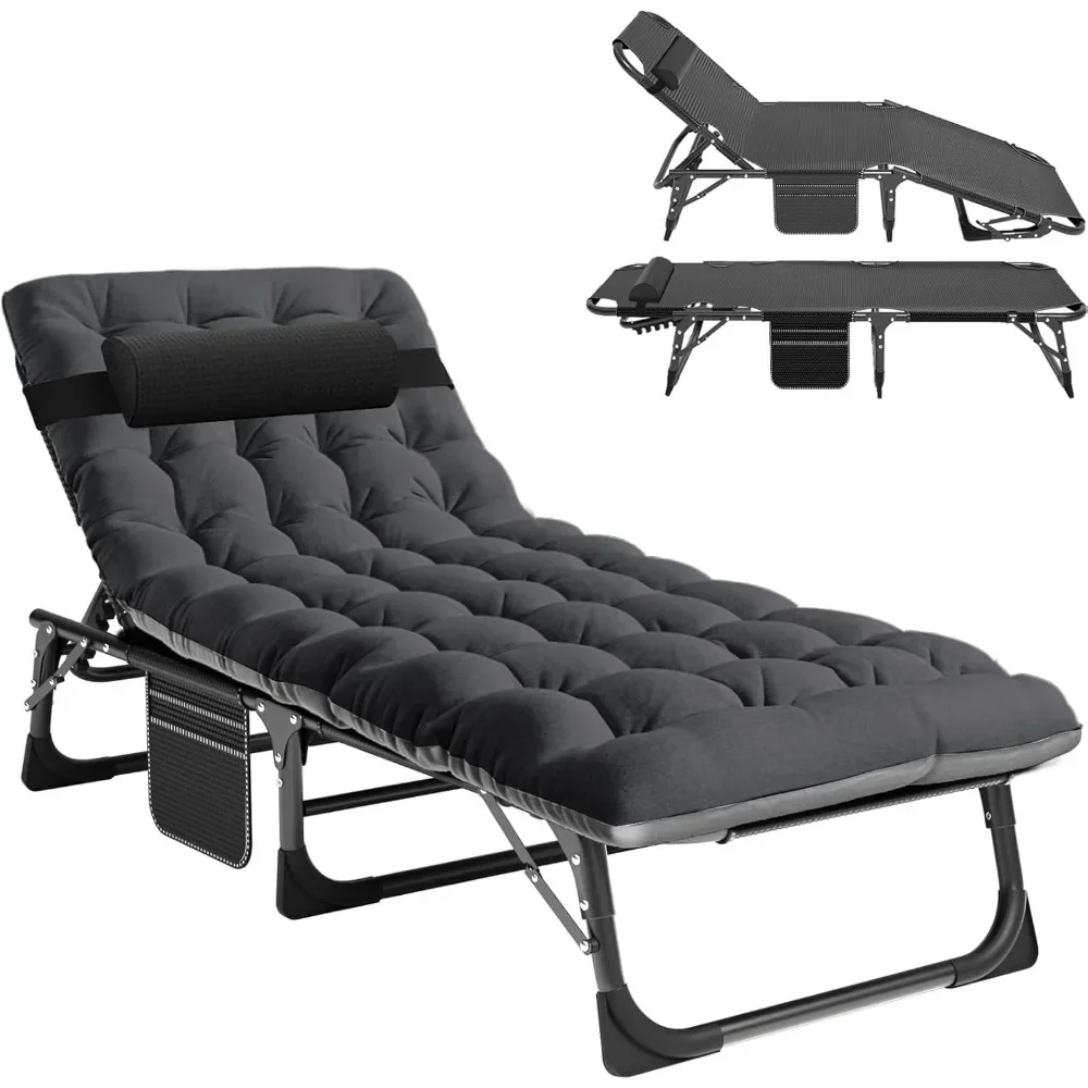Folding Bed with Mattress, Cot Size Foldable Guest Beds, Hideaway Cot for Adults, Portable Fold up Bed with Adjustable Positions