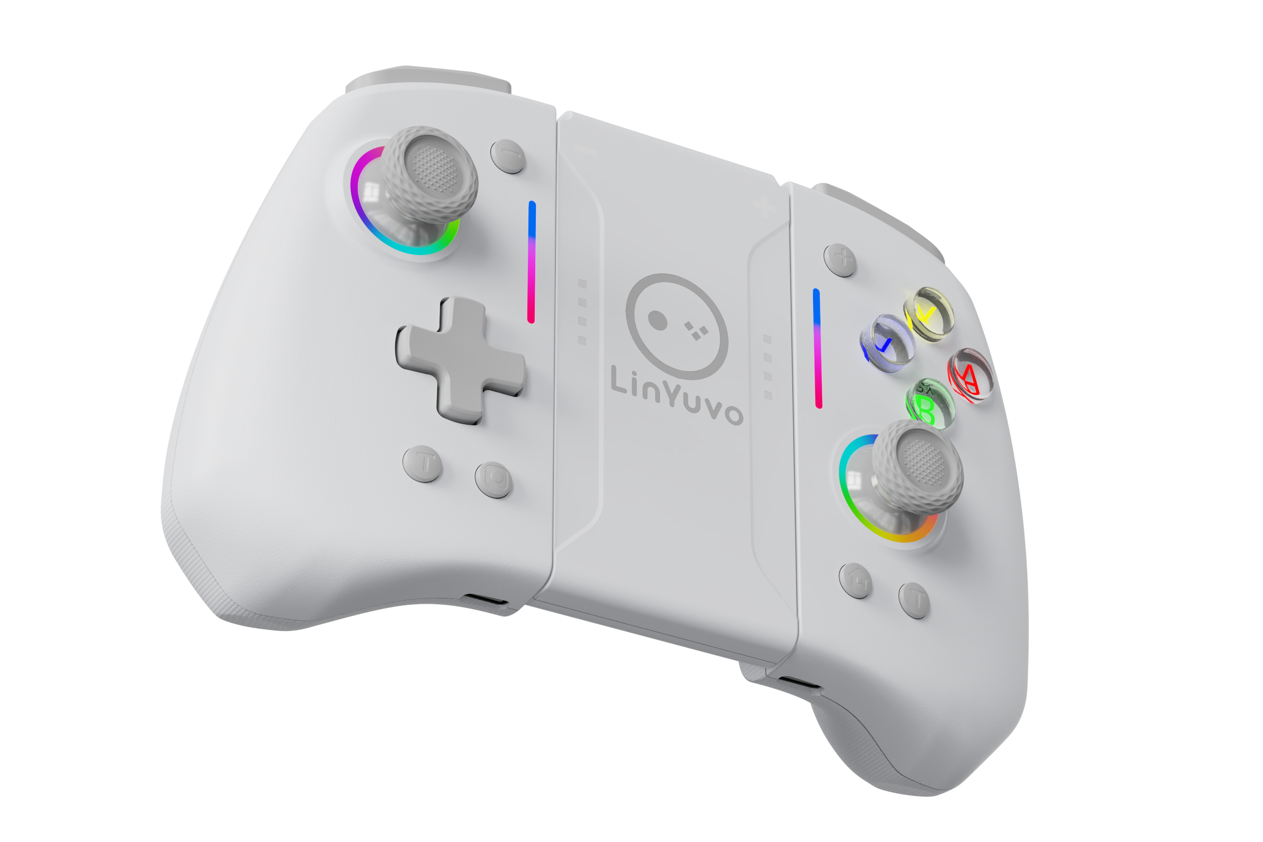 Linyuvo-スイッチ用ワイヤレスジョイスティック,oledサポート,ウェイクアップ,ジャイロ軸,ターボ,デュアルバイブレーション,まばゆいばかりのライト,ks42