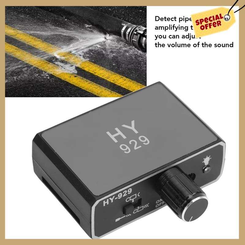 Water Pipe Leak Detector Sensor High Sensitivity Locator Forsite Construction EU Plug