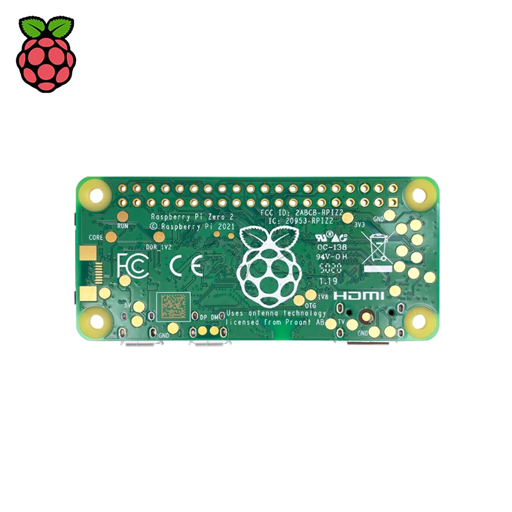 Raspberry Pi Zero 2W / Zero W / Zero WH WIFI Placa Bluetooth con CPU de 1GHz 512MB RAM Raspberry Pi Zero Versión 1.3