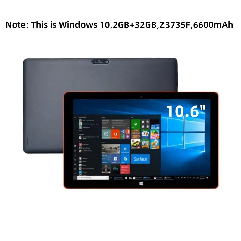 4GB DDR3 RAM 32GB/64GB ROM 10.1 INCH Windows 10/ Windows 11 Tablet 64Bit Z8350/N3350 CPU 1920*1200 IPS Screen HDMI Port USB 3.0