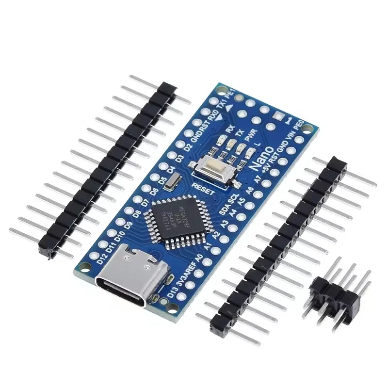 Контроллер Nano 3.0 Type-C, совместимый с USB-драйвером Arduino nano CH340 с кабелем NANO V3.0 ATMEGA328P Type-C
