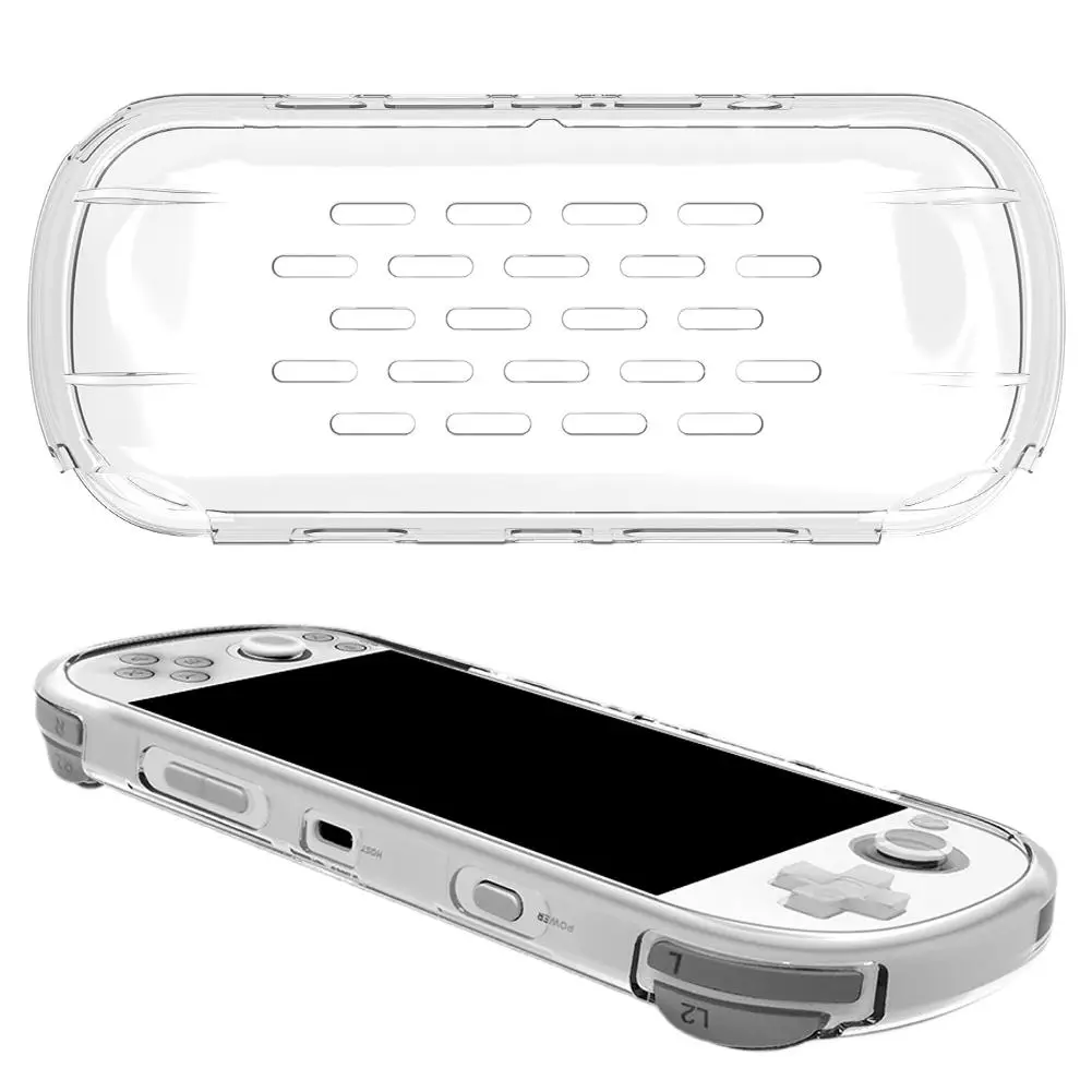 For TRIMUI SMART PRO Handheld Protective Cover TRIMUI SMART PRO Game Case Cover Transparent Protective Cover