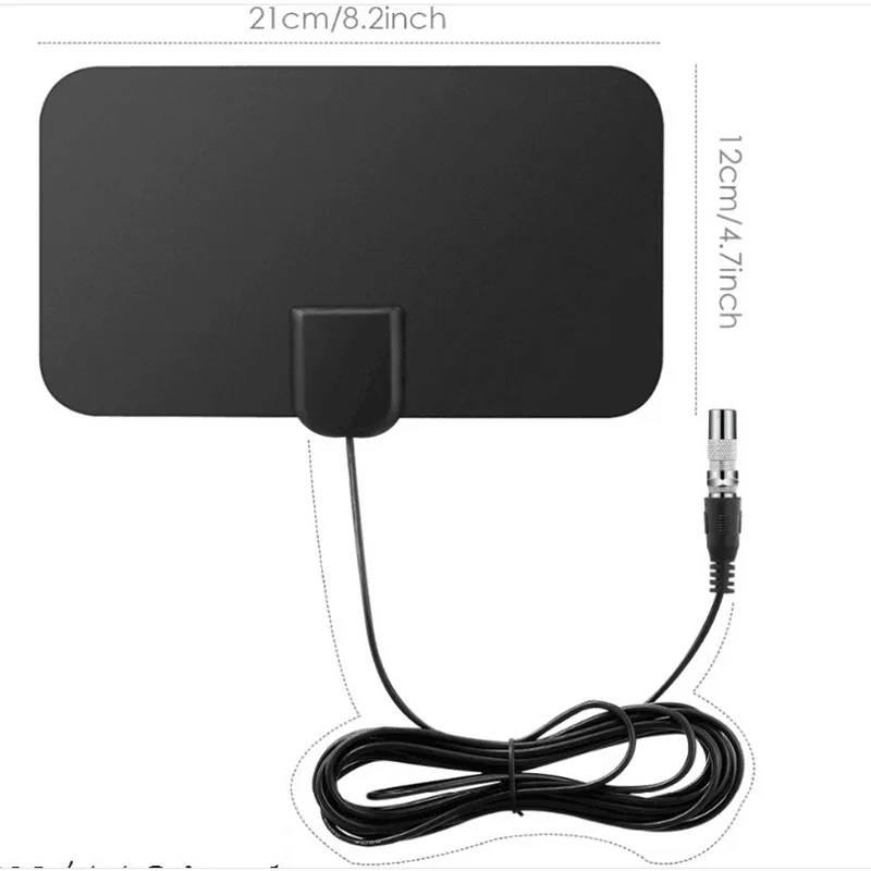 새로운 TV 안테나 실내 미니 HD 디지털 TV 안테나 DVB T2 지상파 안테나