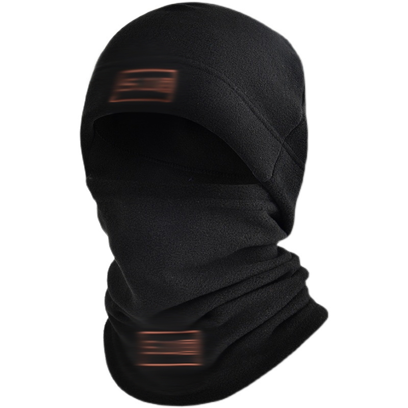 Herfst en winter fleece hoed heren sport koude swing fleece hals hoes buiten fietsen bergmasker warme koude hals set