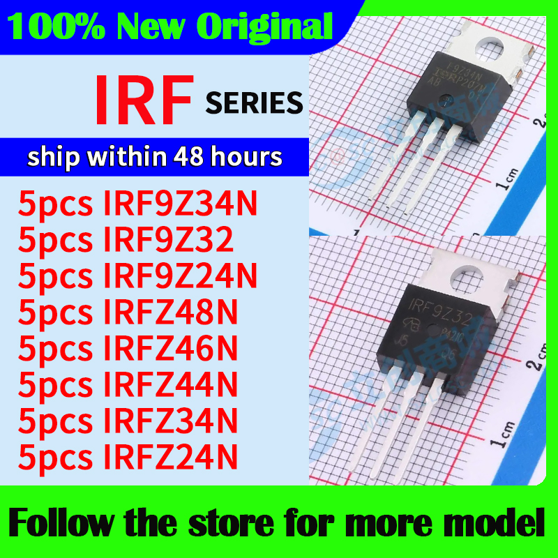 IRF9Z34N IRF9Z32 IRF9Z24N IRFZ48N IRFZ46N IRFZ44N IRFZ34N IRFZ24N Alta calidad Nuevo