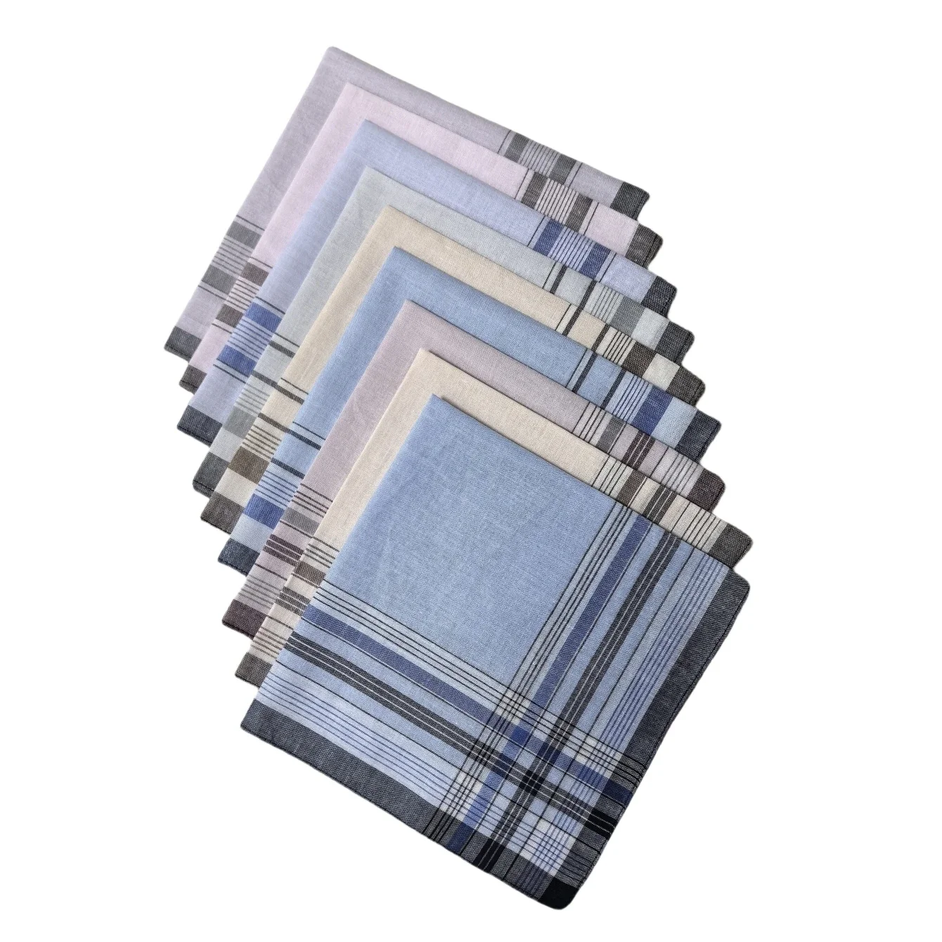 Mouchoirs Vintage en coton et Satin, 38cm, classique, doux, évacuant la sueur, Version fine, pour la décoration de la maison et cadeau pour personnes âgées, 3 à 18 pièces
