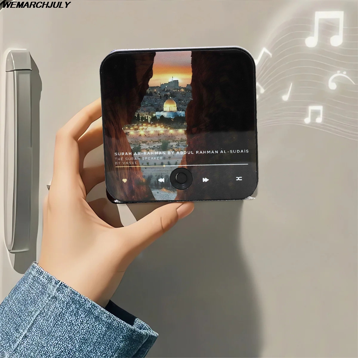 Surah ímã alto-falante alcorão para geladeira presente islâmico muçulmano ramadan & eid presente surah player | Presente muçulmano 2025