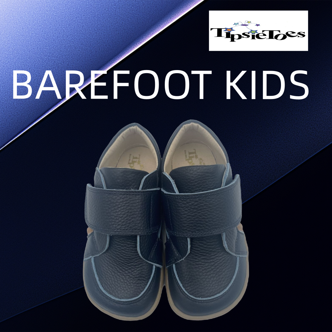 Tipsietoes Kids 2025 Toddler Baby Genuine Leather Barefoot Shoe Boy And Girls Sneaker Child Causal Wider Toes Box Light Weight
