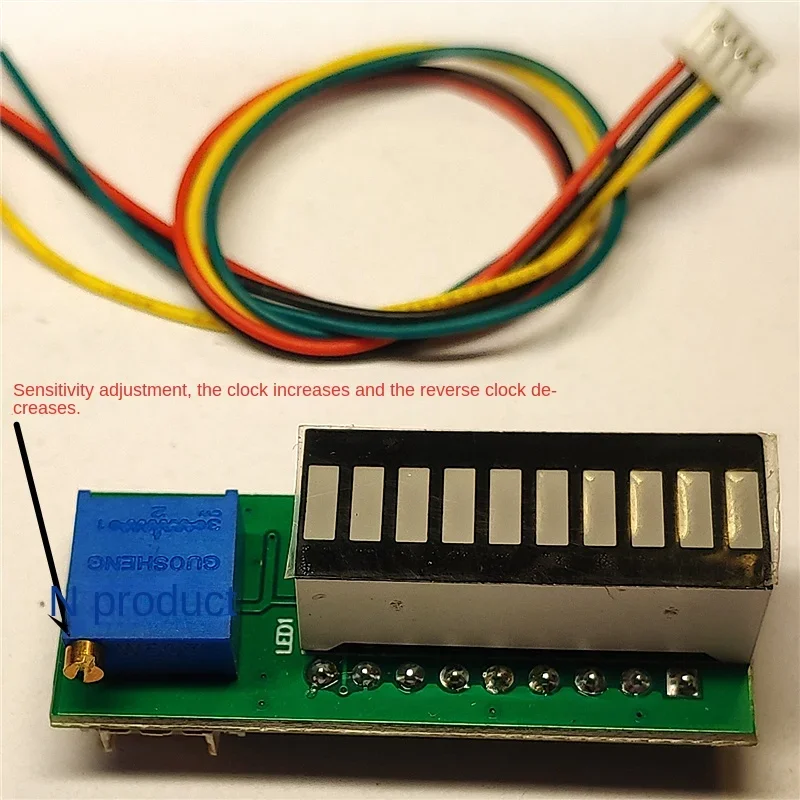 9V- 12v Indicatore di livello audio Spettro musicale stereo Amplificatore di luce a LED VU Meter Lettore MP3 per auto Lampada per atmosfera luminosa