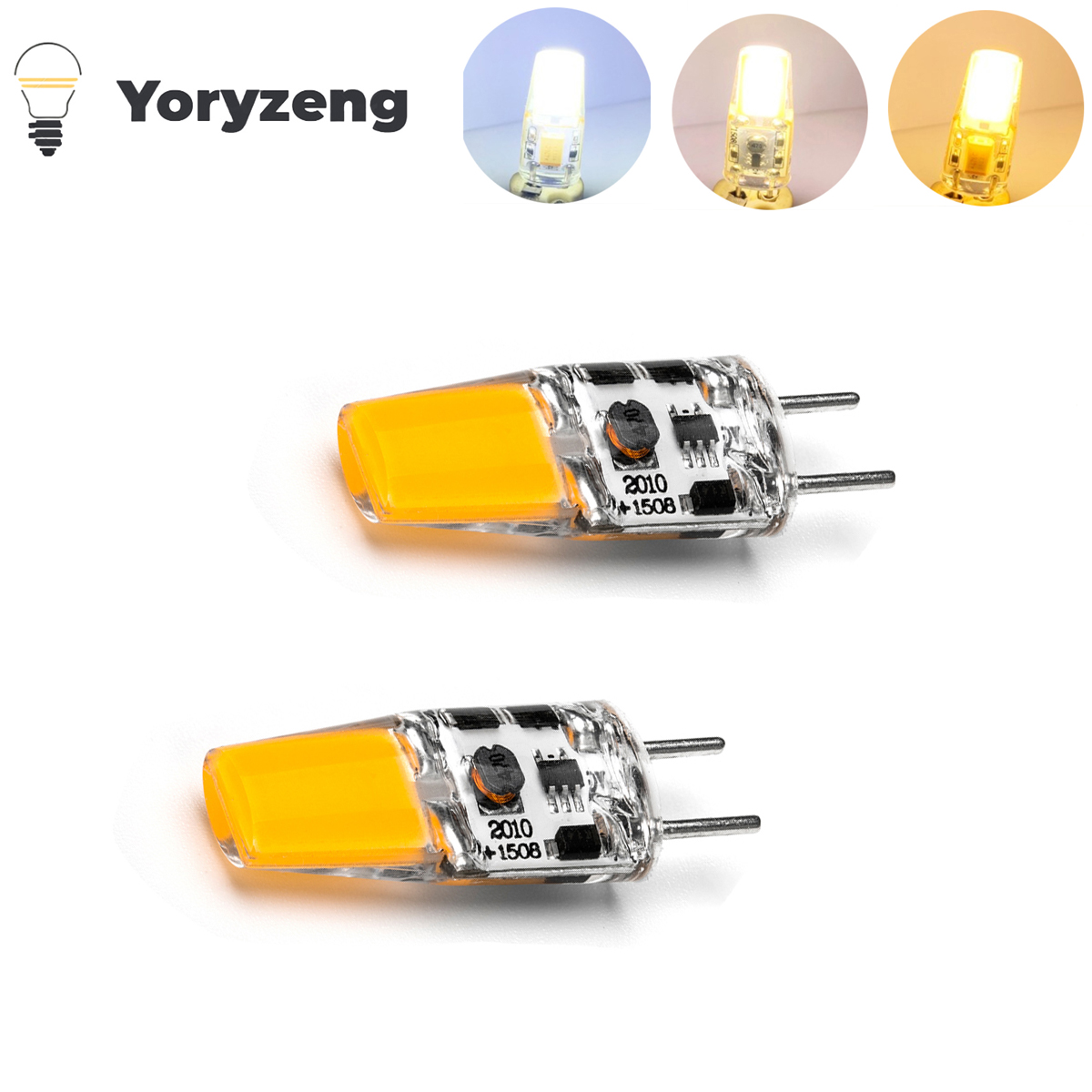 2PCS 5W Mini GY6.35 LED Silikon Kristall Glühbirnen AC/DC 12V Kein Flimmern kalt Warm Weiß Ersetzen Halogen 50W Kronleuchter Lampen