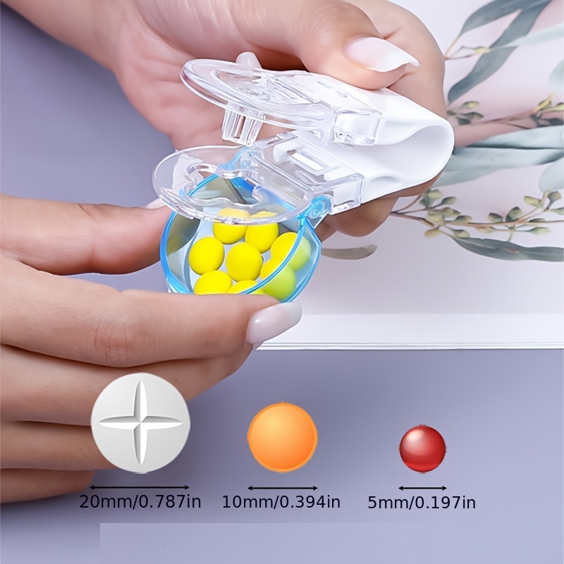 1 PC แบบพกพา Pill Taker Remover กล่องยา Gadgets ในครัวเรือน,แท็บเล็ต,ยาจองเครื่องมือออกแบบใหม่ Pill Dispenser