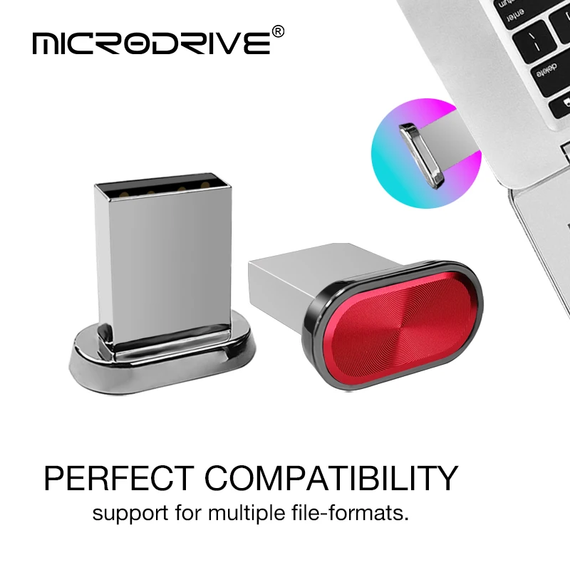 Super Mini USB Flash Drive Waterdichte Pendrive 64GB 32GB 16GB 8GB 4GB Real Capaciteit USB Memory Stick Thumbdrive
