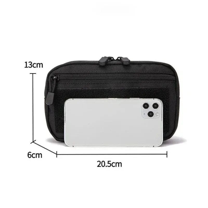 Tactische 1000D Laser Cut Molle Pouche Compact Waterbestendig Utility Admin Tas voor Rugzak Vest Duty Riem Jacht accessoire