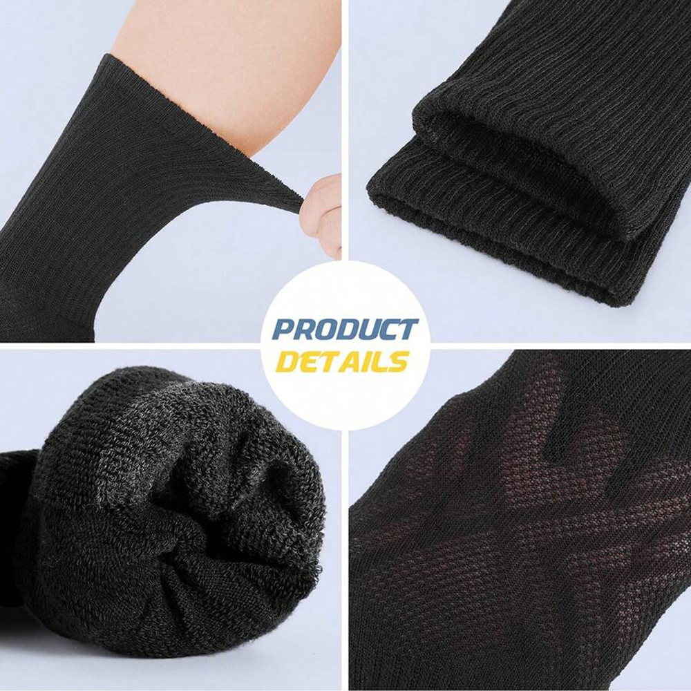 6-Paar mittellange Herrensocken, trendige, vielseitige, vertikale Streifen, bequem, weich, schweißabsorbierend, ganzjährig, lässige Socke