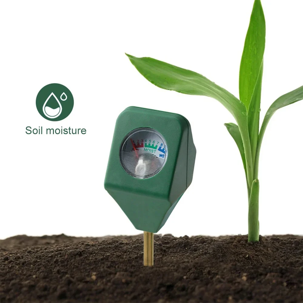 10-1pc Mini Sensore di Umidità Del Suolo Misuratore di Sonda Giardinaggio Pianta Fiore Analizzatore di Acqua Prova Rivelatore Portatile Igrometro In Metallo Strumento