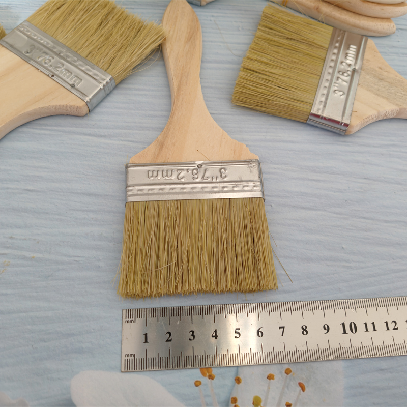 ペイントとワニスのブラシ、壁と木の絵画に最適、接着剤、ホット、20個、70mmチップ