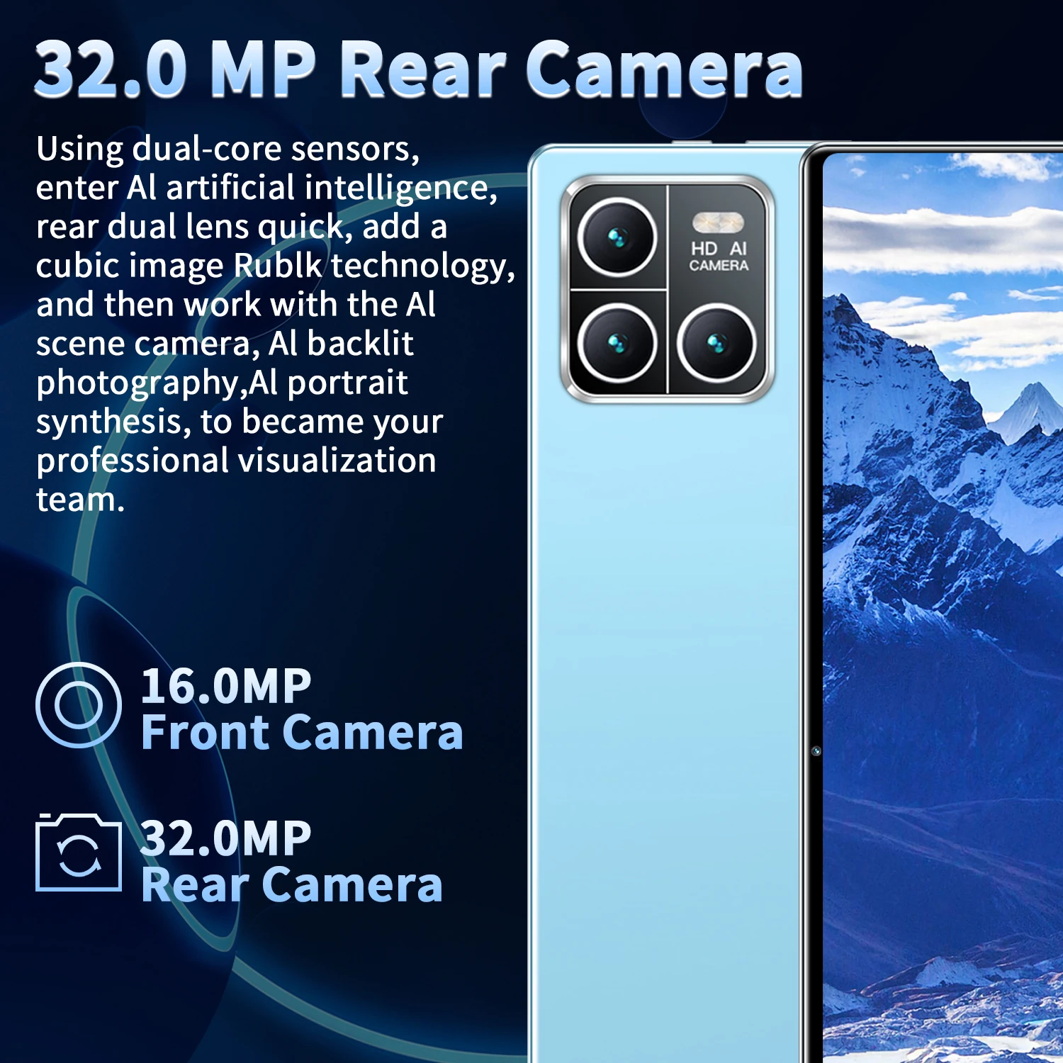 2025 5G  Pad 10.36 inch Tablet Android 20000mAh 16GB RAM 1TB ROM Android 13.0 Wifi 14 Core Tablets PC Network Global GPS