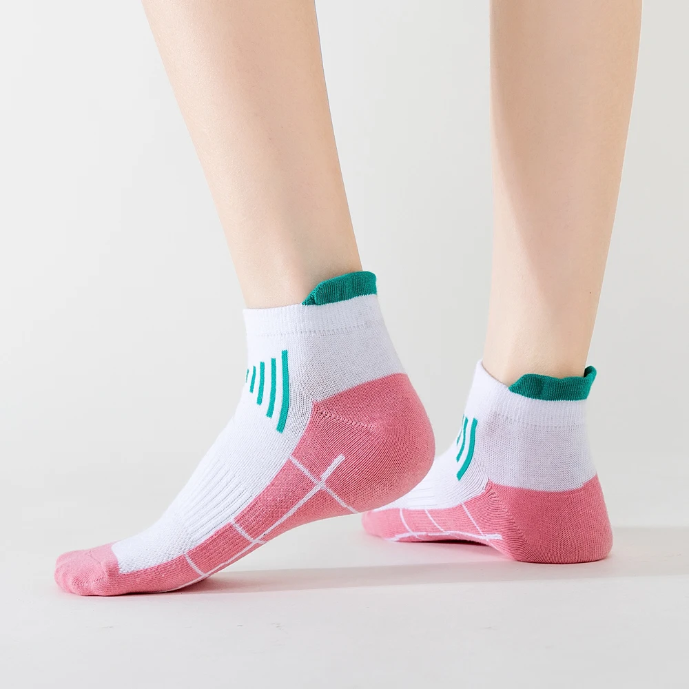 5 pares de calcetines deportivos para mujer, calcetines atléticos para ciclismo, calcetines transpirables para baloncesto al aire libre, calcetines para correr para hombres y hombres, calcetines tobilleros
