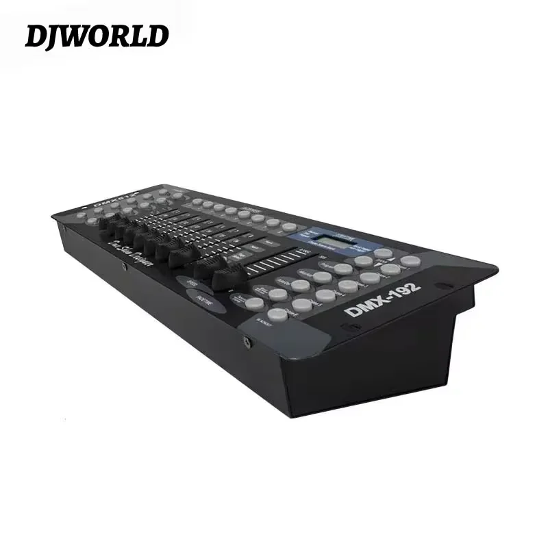 DJWORLD 192 kontroler DMX do reflektora z ruchomą głowicą 192 kanały kontroler Dj kontroler DMX512 do sprzętu DJ Dsico Perfomances