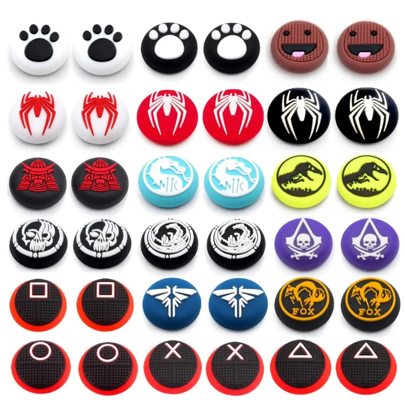 Tapa de agarre de pulgar de silicona para PS4, PS5, Playstation 5, Xbox Series XS, accesorios de controlador de Joystick, tapas de agarre de palanca de mando