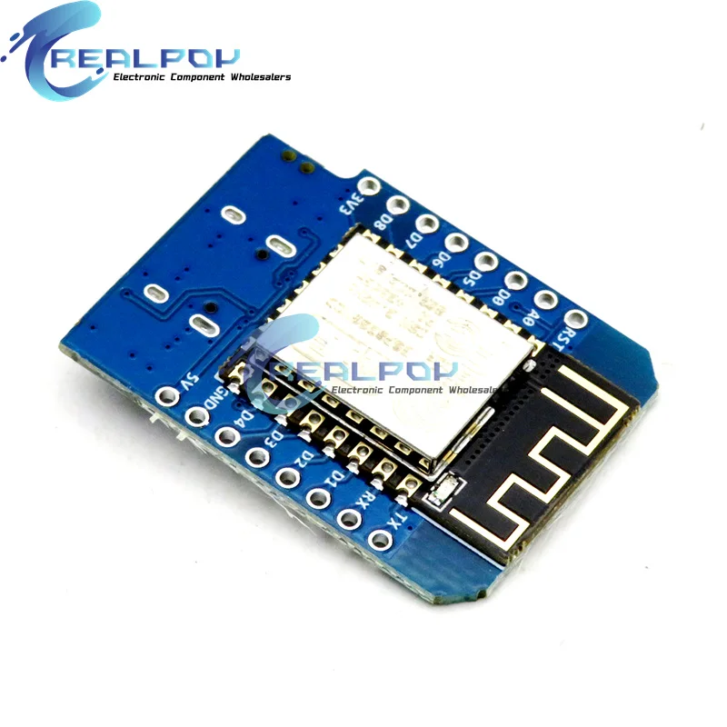 ESP8266 ESP-12 ESP-12F WeMos D1 Mini Module Wemos WiFi Development Board Micro/Type-C USB 3.3V Based On ESP-8266EX 11 With Pins