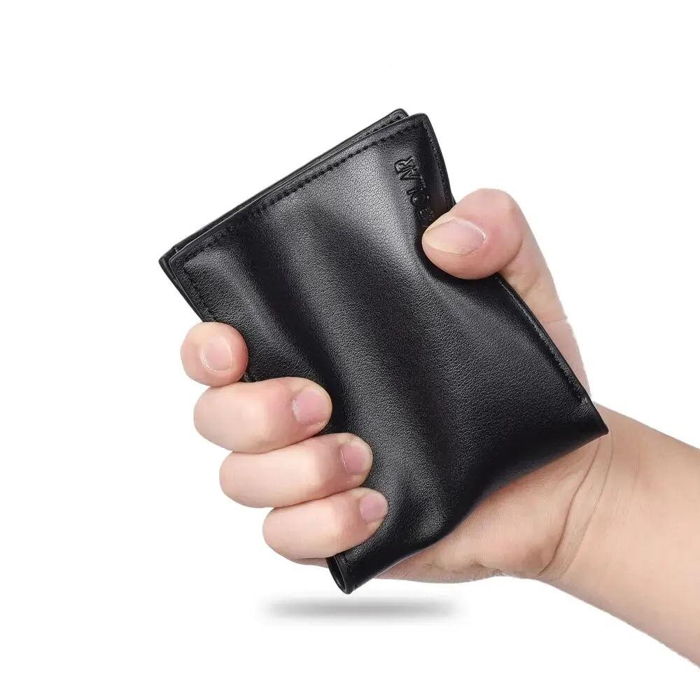 Clearance_Men's Wallet Business Casual Credit Card Holder Zipper Short Coin Wallet_Continuous updates