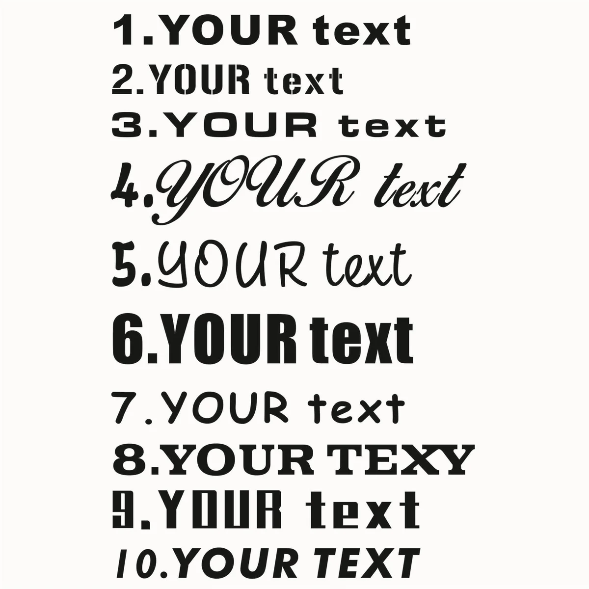 Custom Text WEBSITE FACEBOOK Instagram name logo X YouTube Snapchat Decal car bike sticker Twitch Seat Helmet Decal accessories
