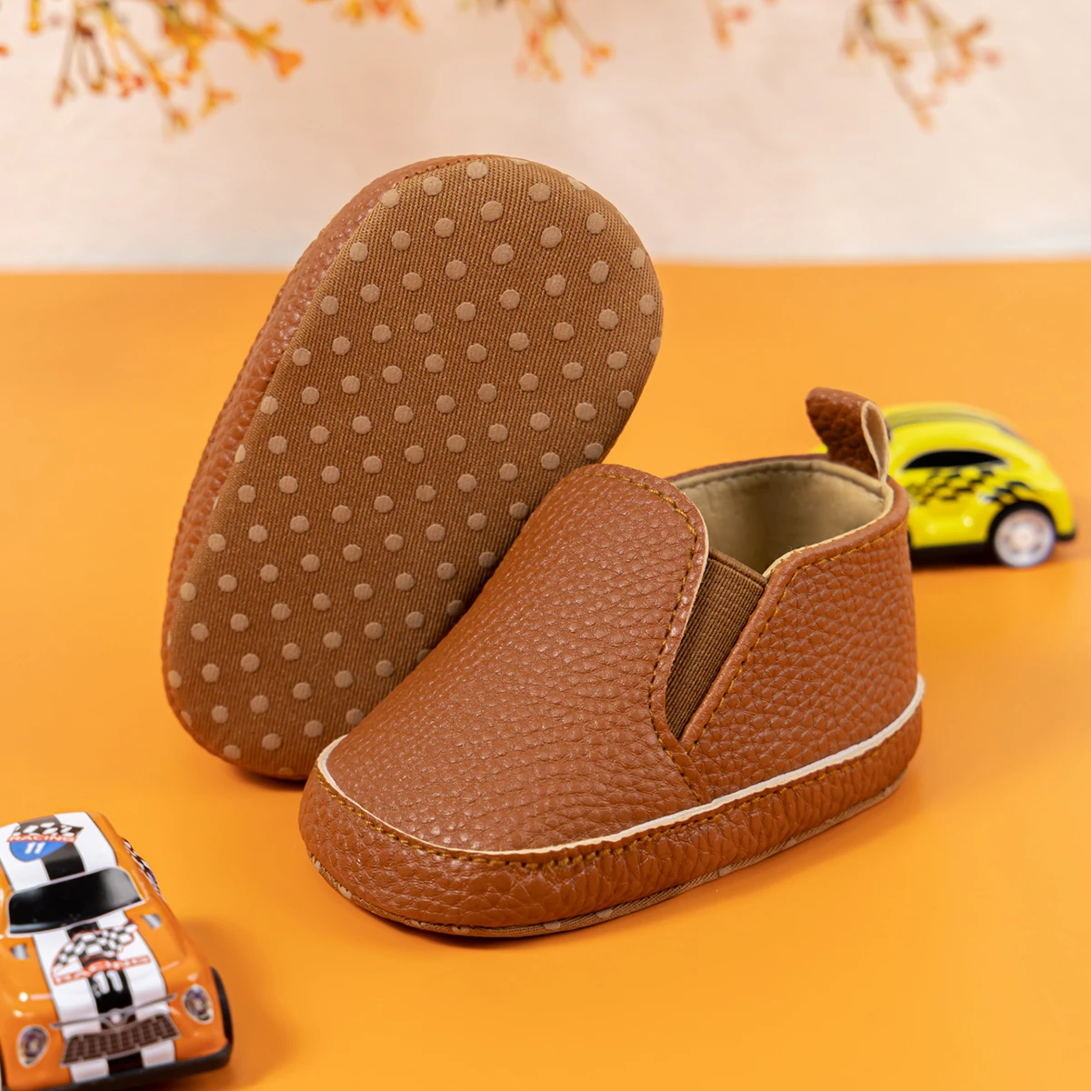 KIDSUN moda Casual bebé niño suela de algodón Primer andador niño bebé mocasines zapatos cómodos deportes zapatos de bebé 0-18M