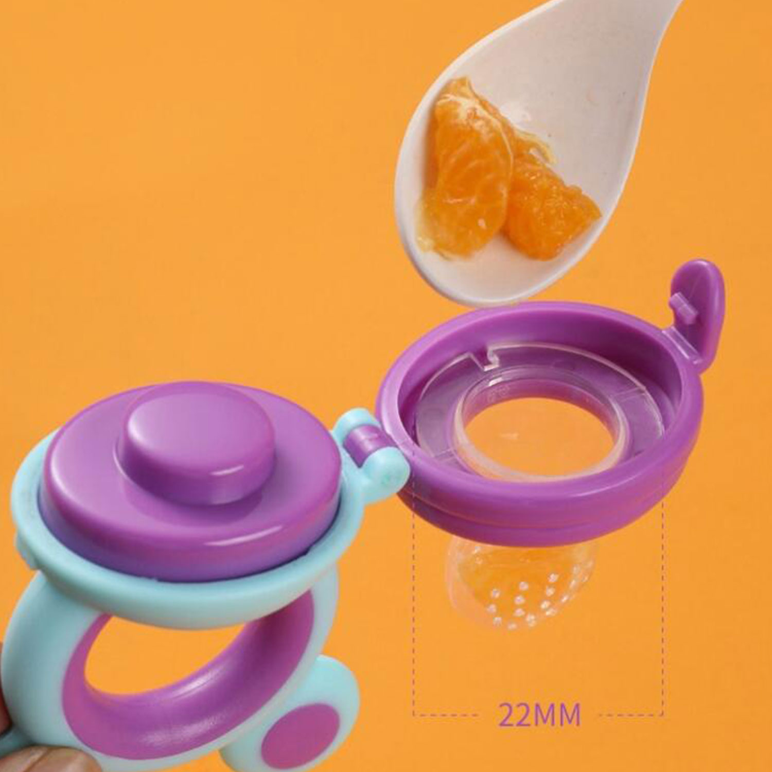 Bebê silicone mordida saco de grau alimentício silicone dentição brinquedos dentição bebê moedor de alimentos complementares forma urso presente aniversário