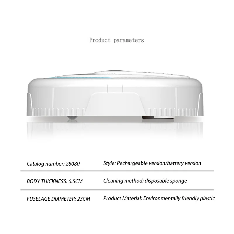 Xiaomi 5-in-1 Rechargeable USB Mini Smart Robotic Wireless Vacuum Cleaner Home Multi-Mode Home Sweeper For Wet Dry Carpet Floors