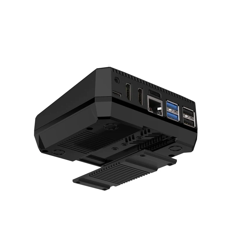 Корпус Argon ONE V3 M.2 NVME, алюминиевый радиатор MaxSize 2280, для Raspberry Pi 5 PCIe для M.2 NVME SSD