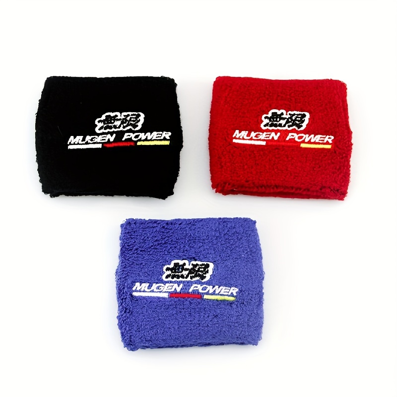 1pc MUGEN JDM スタイルリザーバーブレーキクラッチオイルタンクキャップ靴下ユニバーサルすべての車オイルブレーキクラッチリザーバーオイルキャッチ靴下