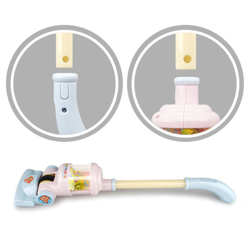 Детский электрический мини-пылесос, имитация зарядки, работа по дому, пылеуловитель, игрушки для детей, девочек, развивающая игрушка для ролевых игр