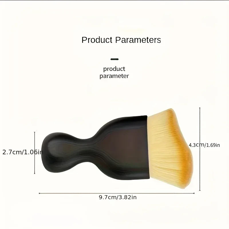 Conjunto de escova de detalhamento para cuidados de lavagem de carro, 6 peças, para limpeza de rodas, painéis, aberturas e muito mais, escovas de limpeza de carro, acessórios de carro