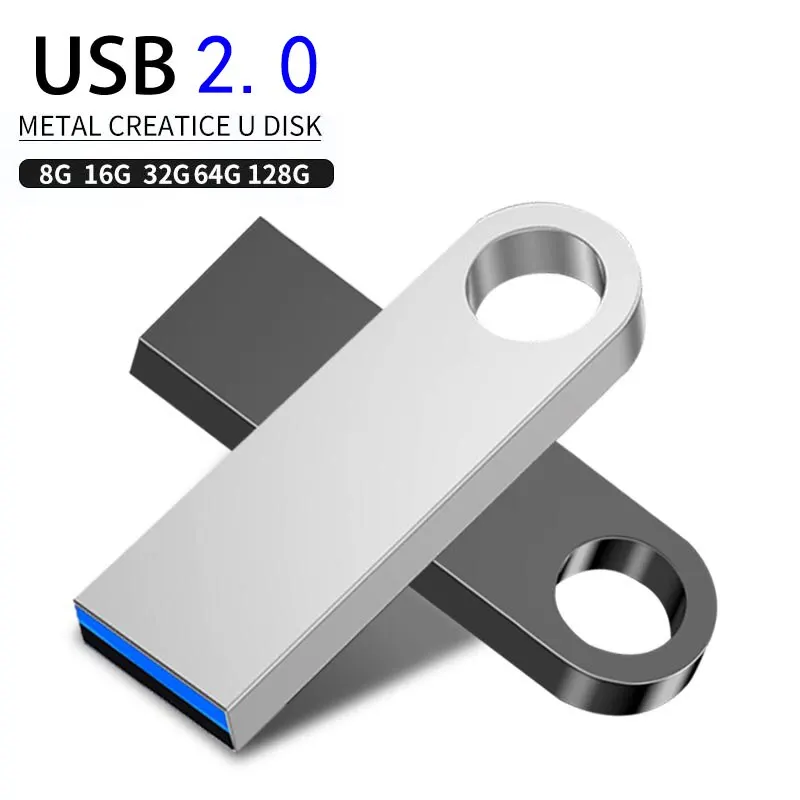 Unidad Flash USB 2,0 de alta velocidad, Pendrive de 128GB, 2,0 GB, envío gratis