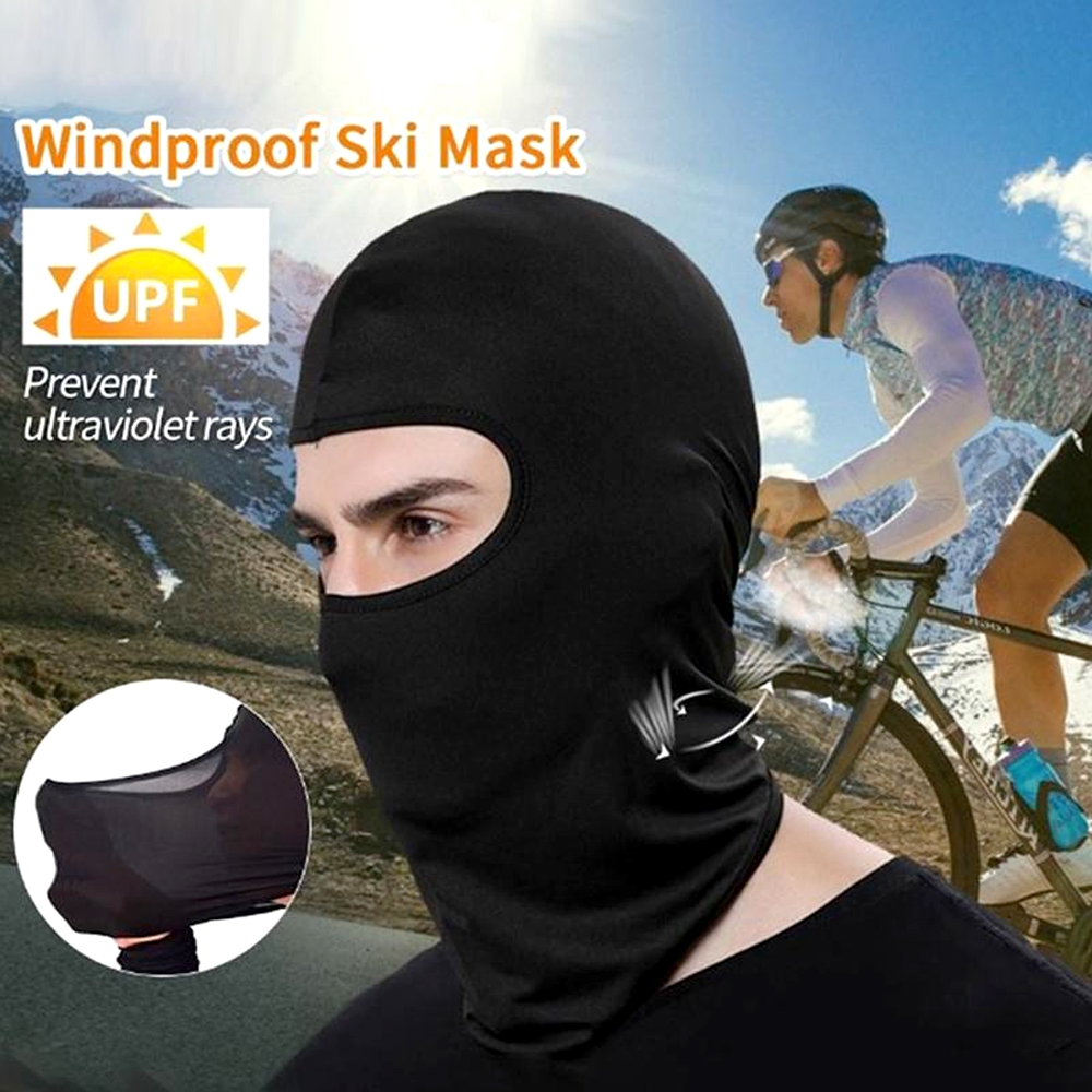 Balaclava Cycling Caps for Men Bicycle Travel Quick Dry Dustproof Face Cover Sun Protection Hat Windproof Sports Hood Ski Mask