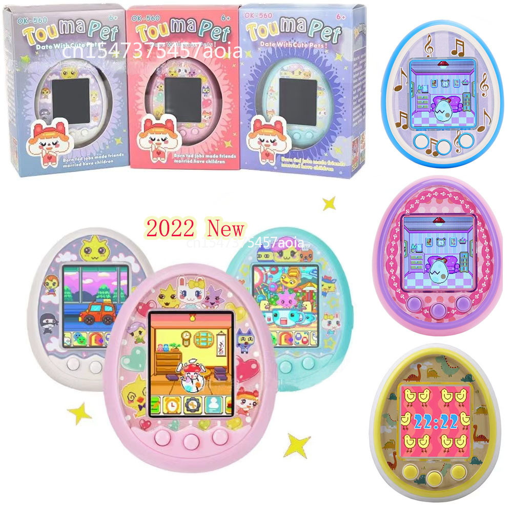 Tamagotchi Animais Eletrônicos Brinquedos, Virtual Cyber Pet, Brinquedo Interativo, Tela Colorida Digital HD, E-pet 550, Kids, Engraçado, Novo