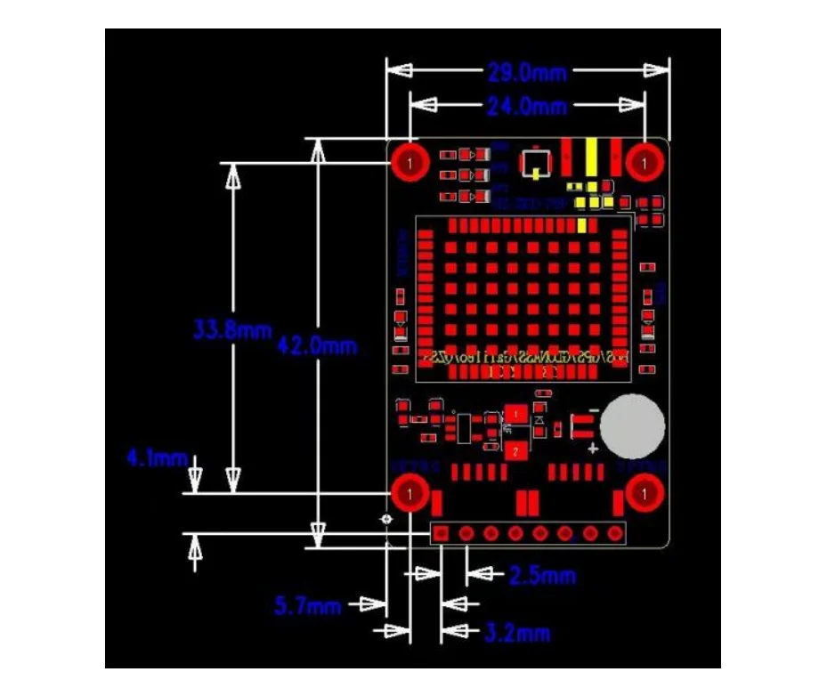 ZED-F9P-01B-01 RTK differential centimeter-level positioning module GPS navigation module new supply receiver UM980 GNSS board
