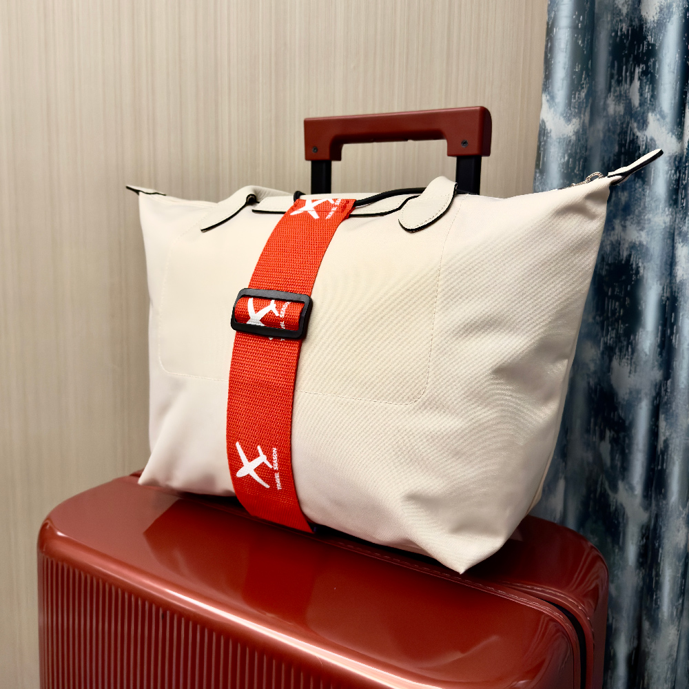 Flugzeug bedrucktes Nylon gepäck mit einer Packung