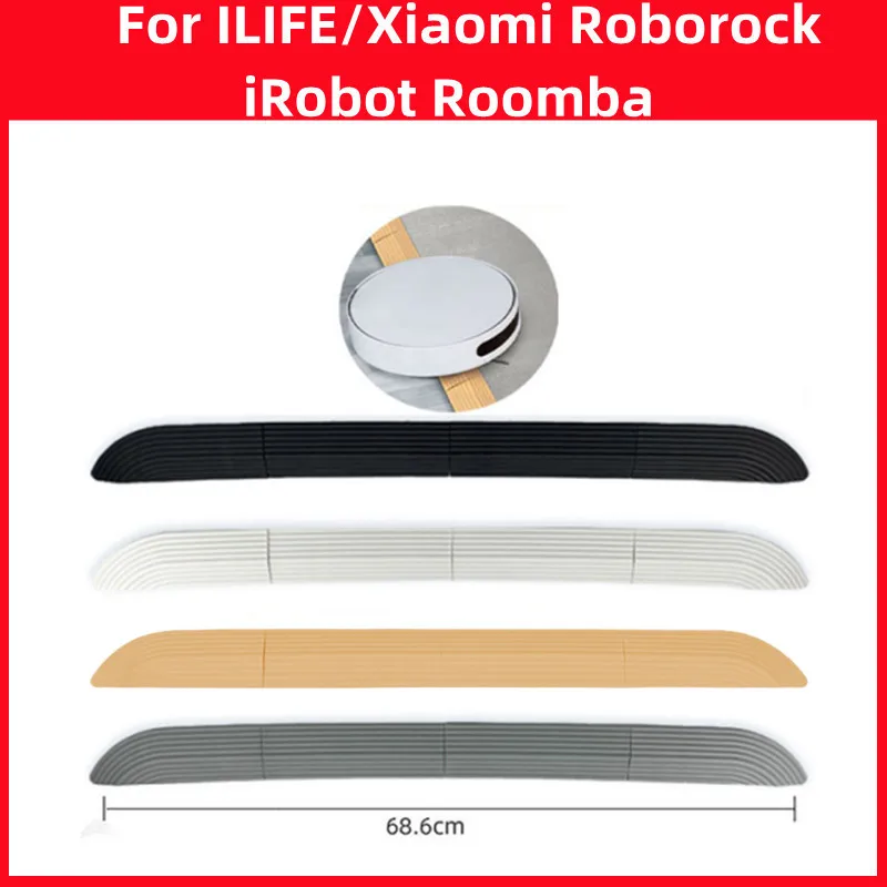 Para ILIFE Xiaomi Roborock iRobot Roomba Robot barredora alféizar barra paso rampa estera de escalada accesorios de repuesto