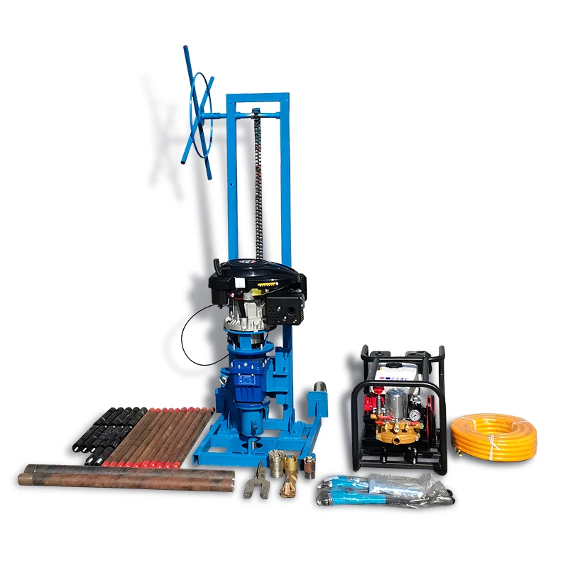 Customized Small handheld hard rock core drilling machine portable exploration core drilling rig