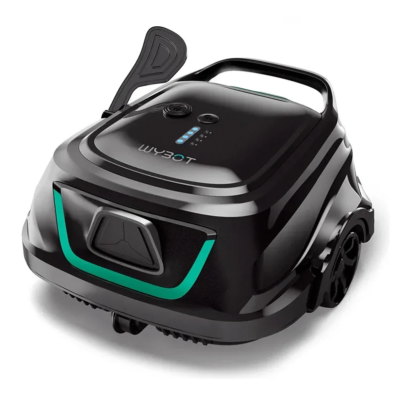 Aspirador de piscinas inalámbrico para suelo, Robot de limpieza inteligente, estacionamiento automático, filtración de doble capa, tiempo de ejecución de 120 minutos