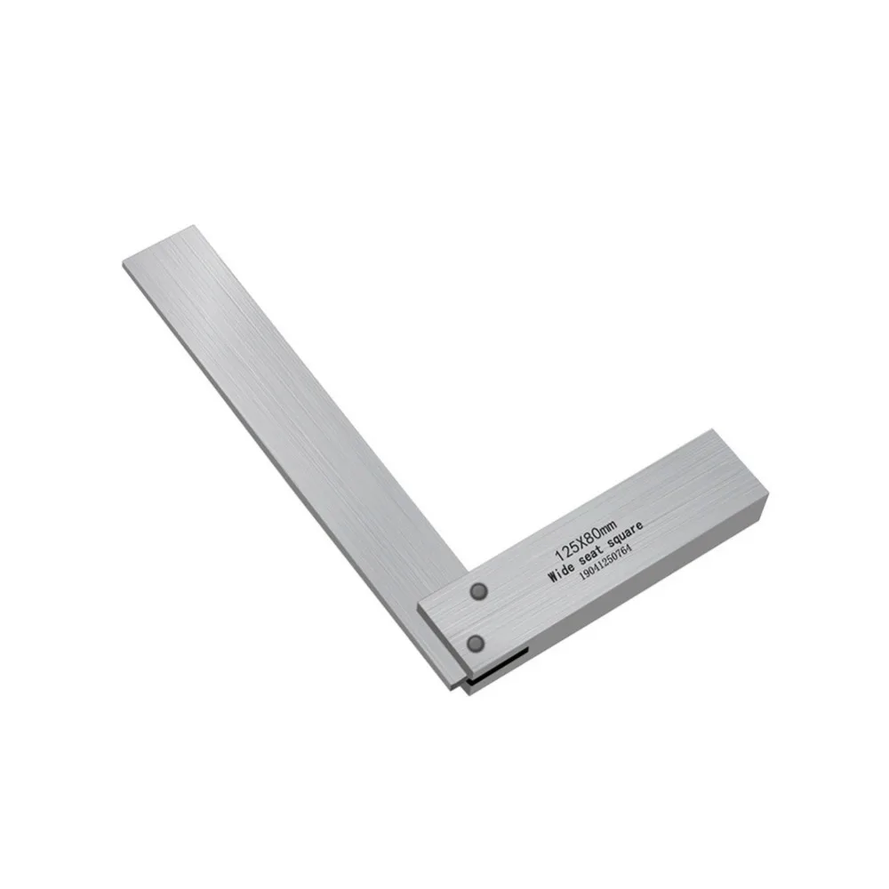 90 Degree Right Angle Engineer Set Precision Ground Steel Hardened Angle Ruler Carbon Steel Machinist Square