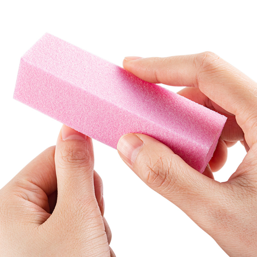 10pcs ไฟล์เล็บบัฟเฟอร์ชุดทําเล็บมือเล็บเท้า Care Nail Art Buffing Sanding ขัดสีขาวฟองน้ําบัฟเฟอร์เล็บแฟ้มเครื่องมือ