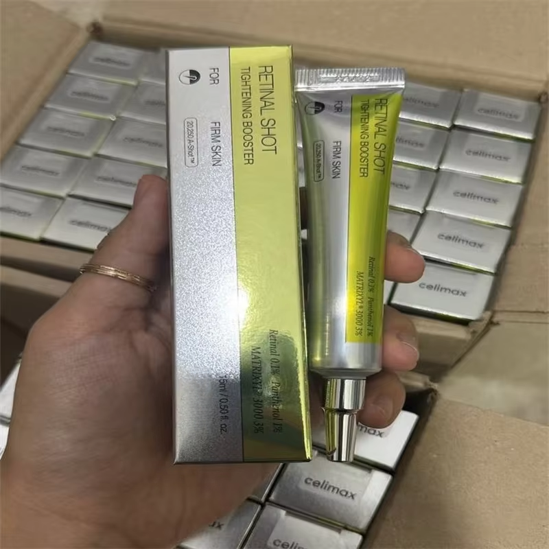 Подтягивающий усилитель Retinal Shot для твердой кожи 15 г + сыворотка для подтяжки шот с ретинолом для укрепляющей кожи 10 мл