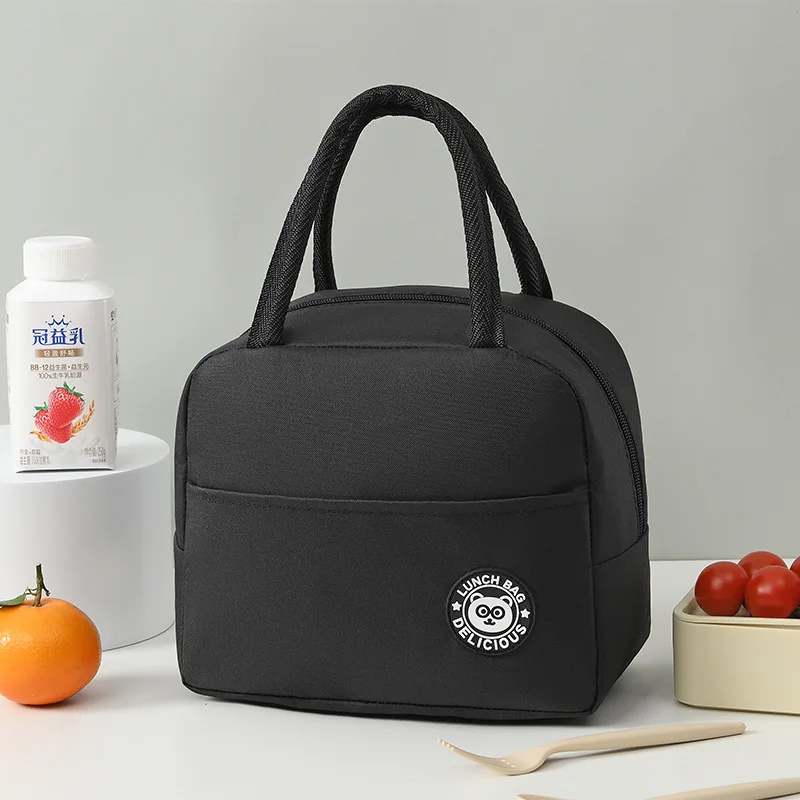 Portable Lunch Bag New Thermal Insulated Lunch Box Tote Cooler Bag Bento Pouch Lunch Container School Food Storage Bags